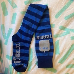 Doctor Who TARDIS Over the Knee Socks